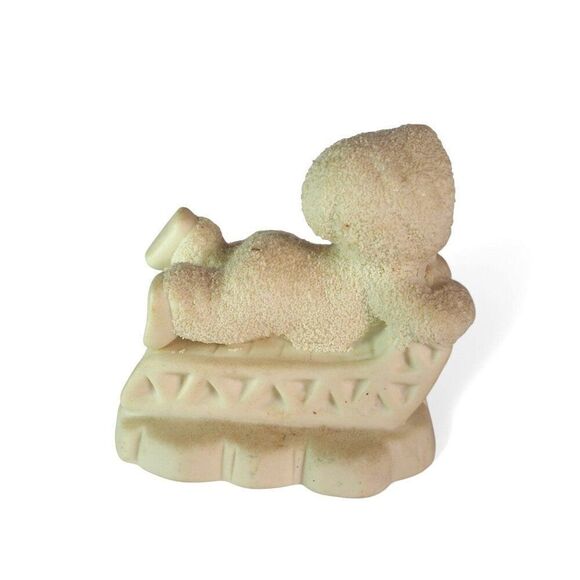 Department 56 Snowbabies Sledding with Puppy Retired - Picture 4 of 5